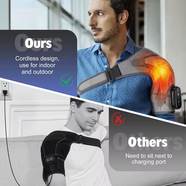 HeatEase Shoulder Massager + (Get a Free e-Book)