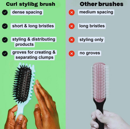 Hollow Comb Curl Styling Brush