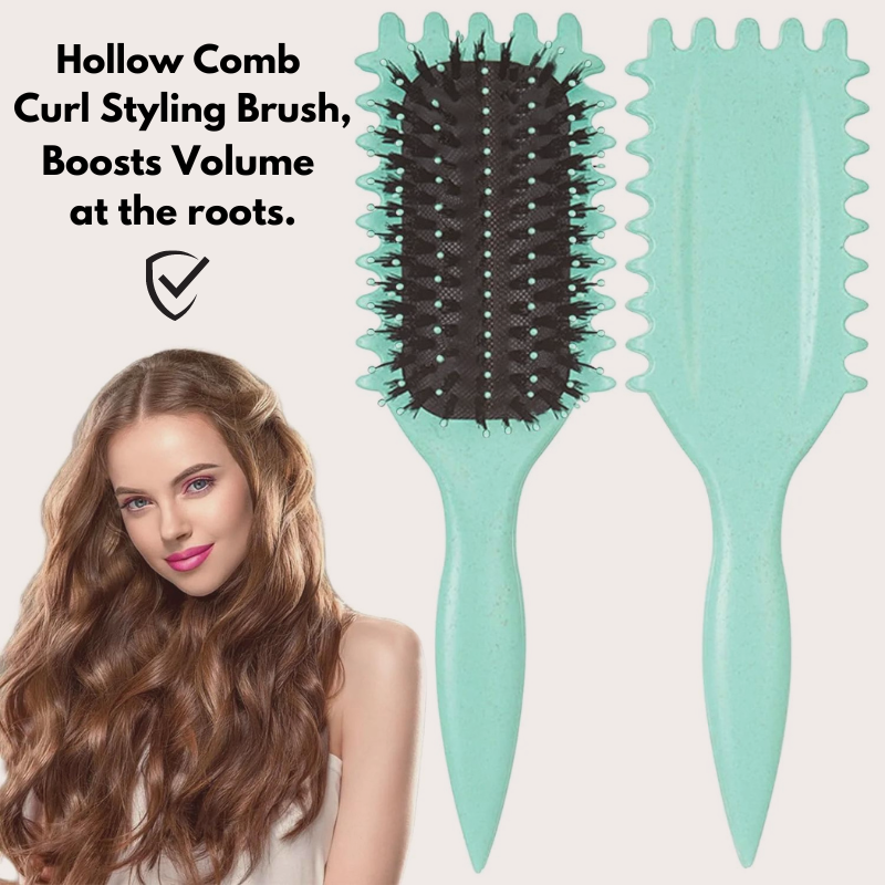 Hollow Comb Curl Styling Brush