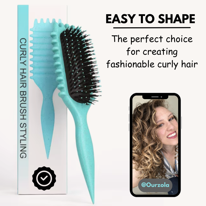 Hollow Comb Curl Styling Brush